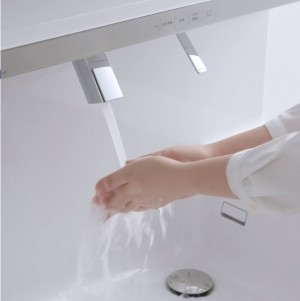 タッチレスお掃除ラクラク水栓(自動吐水）